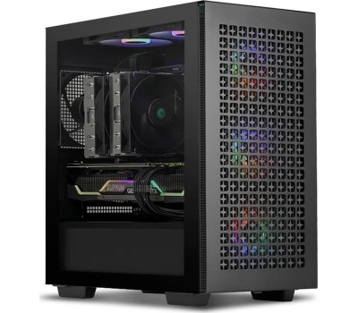 DeepCool CH370 черный без БП mATX TG window 1x120mm fan (R-CH370-BKNAM1-G-1)