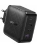 UGREEN Сетевое зарядное устройство CD224 (70774) USB-A+3*USB-C 65W GaN Tech Fast Charger EU. Цвет: черный