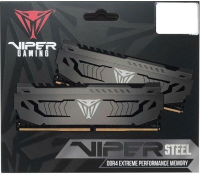 Оперативная память PATRIOT Оперативная память Viper Steel PVS432G320C6K DDR4 - 2x 16ГБ 3200МГц, DIMM, Ret