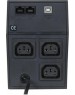 PowerCom Raptor RPT-1000AP ИБП {1000 ВА/ 600 Вт, AVR, USB, RJ11/RJ45, 3 xC13 с резервным питанием} (792817)