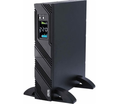PowerCom Smart King Pro+ SPR-1000 LCD ИБП {Line-Interactive, 1000VA/800W, Rack/Tower, 8хС13, Serial+USB, SmartSlot} (1152572)