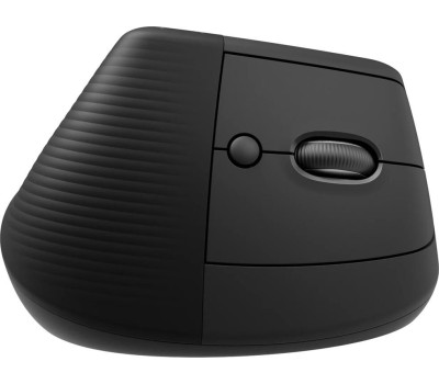 LOGITECH Мышь беспроводная Lift, Bluetooth/Радио, вертикальная, оптическая, USB, 4000dpi, графитовый [910-006479]