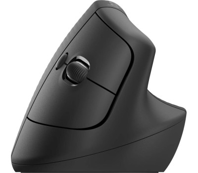 LOGITECH Мышь беспроводная Lift, Bluetooth/Радио, вертикальная, оптическая, USB, 4000dpi, графитовый [910-006479]