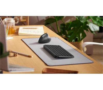 LOGITECH Мышь беспроводная Lift, Bluetooth/Радио, вертикальная, оптическая, USB, 4000dpi, графитовый [910-006479]