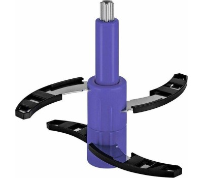 Измельчитель KITFORT Измельчитель электрический КТ-3050-1, 1.5л, 400Вт, белый/фиолетовый