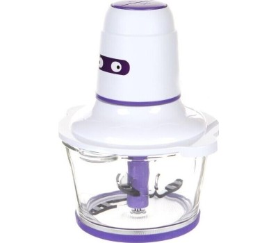 Измельчитель KITFORT Измельчитель электрический КТ-3050-1, 1.5л, 400Вт, белый/фиолетовый