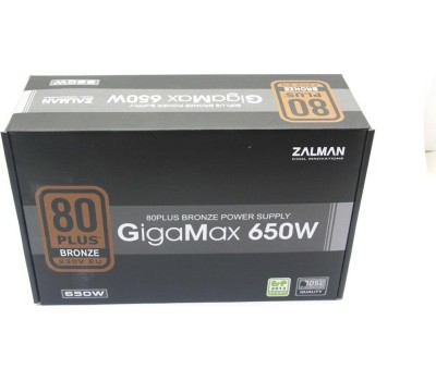 Блок питания ZALMAN Блок питания ATX 650W ZM650-GVII