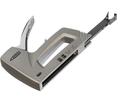 Степлер GROSS Степлер мебельный (Aluminium 140) алюминиевый корпус, регулятор удара, тип скобы 140, 300, 6-14 мм 41007