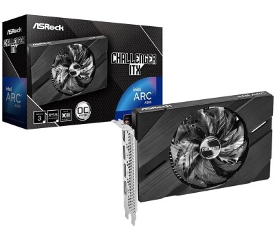 Видеокарта ASROCK Видеокарта PCI-E 4.0 A380 6GB A380 CLI 6GO