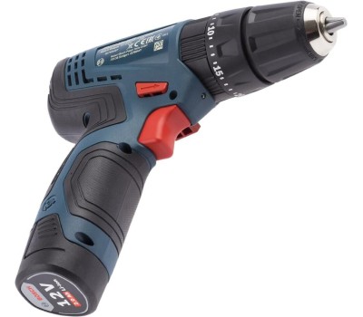 Ударная дрель-шуруповерт BOSCH Ударная дрель-шуруповерт GSB 120-LI, 2Ач, с двумя аккумуляторами [06019g8100]