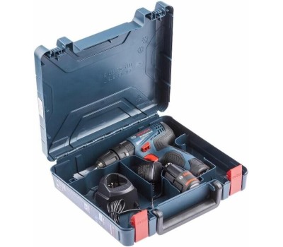 Ударная дрель-шуруповерт BOSCH Ударная дрель-шуруповерт GSB 120-LI, 2Ач, с двумя аккумуляторами [06019g8100]