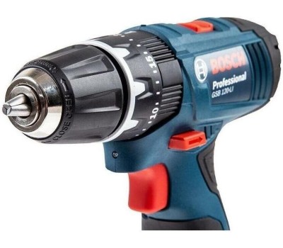 Ударная дрель-шуруповерт BOSCH Ударная дрель-шуруповерт GSB 120-LI, 2Ач, с двумя аккумуляторами [06019g8100]