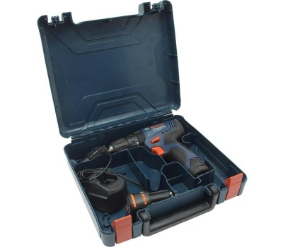 Ударная дрель-шуруповерт BOSCH Ударная дрель-шуруповерт GSB 120-LI, 2Ач, с двумя аккумуляторами [06019g8100]