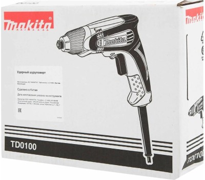 Дрель MAKITA Ударная дрель-шуруповерт TD0100, сетевой