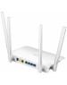 CUDY Wi-Fi роутер WR1300, Wi-Fi 5, AC1200, 2.4/5ГГц, 4 LAN, белый