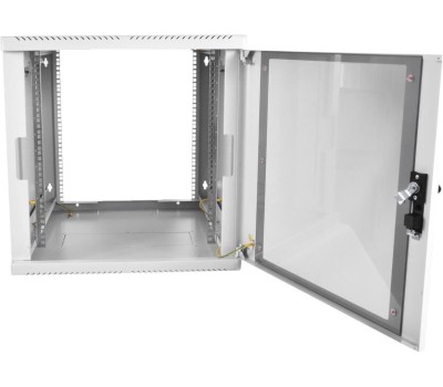 Электроника / Телекоммуникационные шкафы ЦМО Шкаф коммутационный ШРН-М-15.500 настенный, стеклянная передняя дверь, 15U, 600x745x520 мм