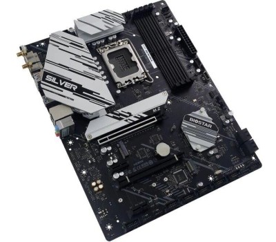 Материнская плата BIOSTAR Материнская плата B760A-Silver , Socket LGA 1700, Intel B760, ATX, Ret