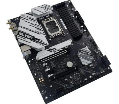 Материнская плата BIOSTAR Материнская плата B760A-Silver , Socket LGA 1700, Intel B760, ATX, Ret