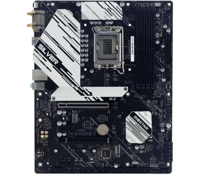 Материнская плата BIOSTAR Материнская плата B760A-Silver , Socket LGA 1700, Intel B760, ATX, Ret