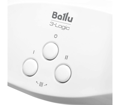 Водонагреватель проточный BALLU Водонагреватель 3-logic TS, проточный, 3.5кВт, кран и душ, белый