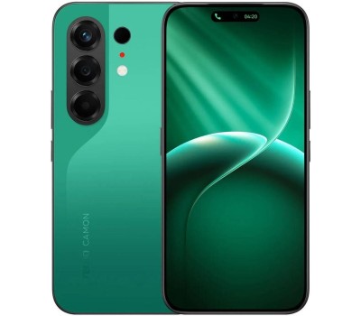 TECNO Смартфон Camon 50 256Gb 12Gb малахитовый зеленый моноблок 3G 4G 2Sim 6.78
