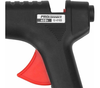 Термо пистолет PROCONNECT (12-0103) Клеевый пистолет, 40Вт, большой