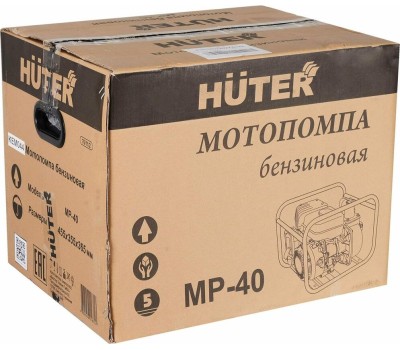 Мотопомпа HUTER MP-40