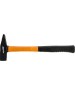 Молотки с фибергласовой рукояткой SPARTA Молоток слесарный, 400 г, фибергласовая обрезиненная рукоятка 10374