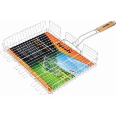 Решетка д/гриля SPARTA Решетка-гриль 300х400х65 мм, объемная хромированная 69561