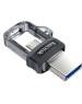 USB флэш-накопитель SANDISK 32GB Ultra Android Dual Drive OTG черный USB3.0/microUSB (SDDD3-032G-G46)