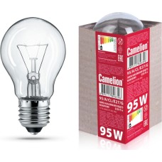 Лампа CAMELION (15043) 95/A/CL/E27/G