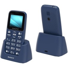 МОБИЛЬНЫЕ ТЕЛЕФОНЫ СТАНДАРТ GSM MAXVI B110ds blue