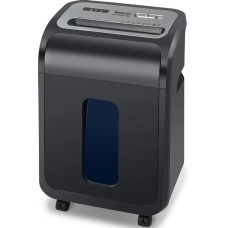 BURO Шредер Office BU-S1501-8M черный (секр.P-5) фрагменты 8лист. 20лтр. скрепки скобы пл.карты