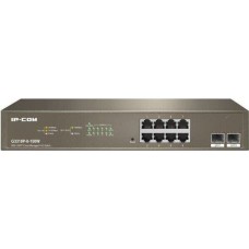 Коммутатор TENDA Коммутатор 8GE/2SFP POE MANAGED G3310P-8-150W IP-COM