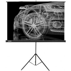 Экраны CACTUS Экран 124.5x221см Triscreen CS-PST-124x221 16:9 напольный рулонный черный