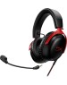 HYPERX Гарнитура игровая Cloud III, для компьютера и игровых консолей, мониторные, проводные, черный / красный [727a9aa]