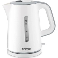 Чайник электрический ZELMER Чайник электрический ZCK7620S, 2000Вт, белый