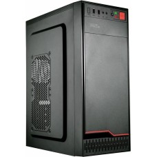 KINGPRICE Корпус ATX KPCC-MD201, Midi-Tower, без БП, черный