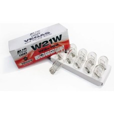 Лампа автомобильная AVS Лампа Vegas 24V. W21W (W3x16d) BOX 10шт