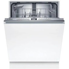 BOSCH Встраиваемая посудомоечная машина Serie 4 SMV4HTX00E, полноразмерная, ширина 59.8см, полновстраиваемая, загрузка 13 комплектов