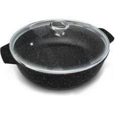 Жаровня NEVA Жаровня а/пр литая 2,5л стекл/кр Granite ТМ