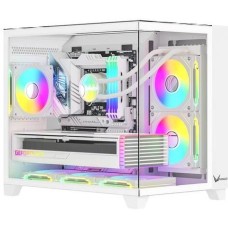 Корпус FORMULA Корпус mATX Crystal Z9ML Floe, Mini-Tower, без БП, белый