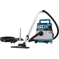 MAKITA Строительный пылесос DVC157LZX3, аккумуляторный, без АКБ, без ЗУ, белый