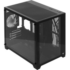 Корпус для ПК FORMULA Корпус Crystal Z5 TG черный без БП mATX 6x120mm 1xUSB2.0 1xUSB3.0 audio bott PSU