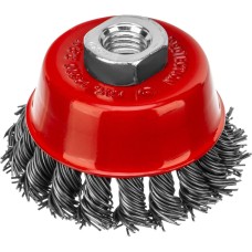 MATRIX Щетка для УШМ, 75 мм, М14, 