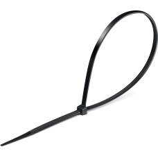 ЗУБР КС-Ч1, 1.8 x 100 мм, нейлон РА66, 100 шт, черные, кабельные стяжки, Профессионал (309030-18-100)
