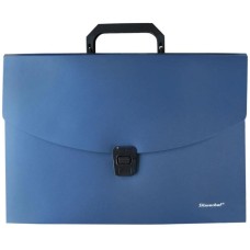 SILWERHOF Портфель Гальвано 322716-02 6 отдел. A4 пластик синий металлик