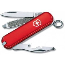 VICTORINOX Нож перочинный Rally (0.6163) 58мм 9функц. красный карт.коробка