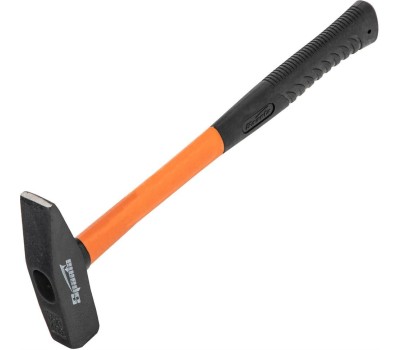 Молотки с фибергласовой рукояткой SPARTA Молоток слесарный, 400 г, фибергласовая обрезиненная рукоятка 10374