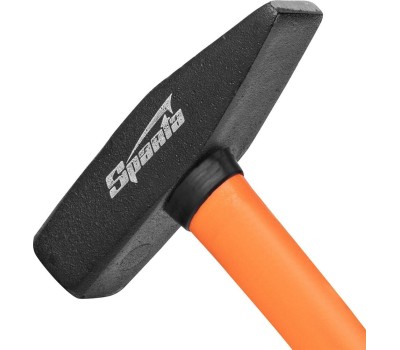 Молотки с фибергласовой рукояткой SPARTA Молоток слесарный, 400 г, фибергласовая обрезиненная рукоятка 10374